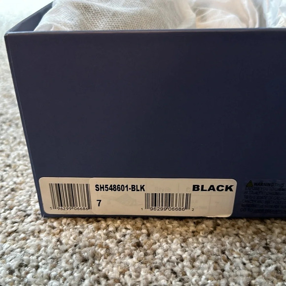 PAIGE Mari Black Leather Slide Sandal, Size 7M, New in Box, NWT - Picture 7 of 8